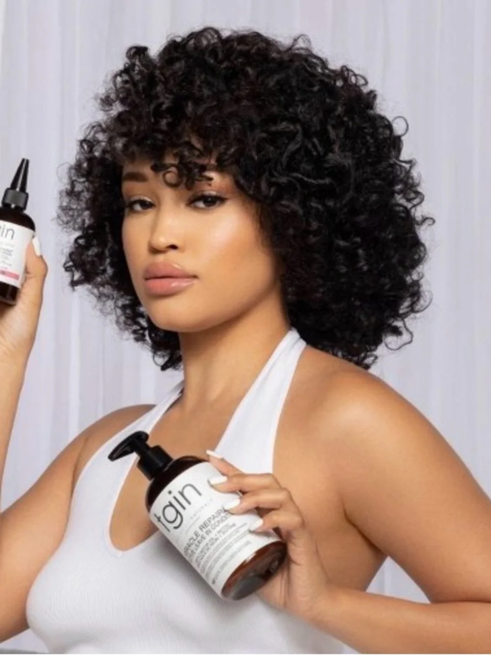 TGIN Miracle RepaiRx Protective Leave-In Conditioner For Curly Hair 12 fl oz New